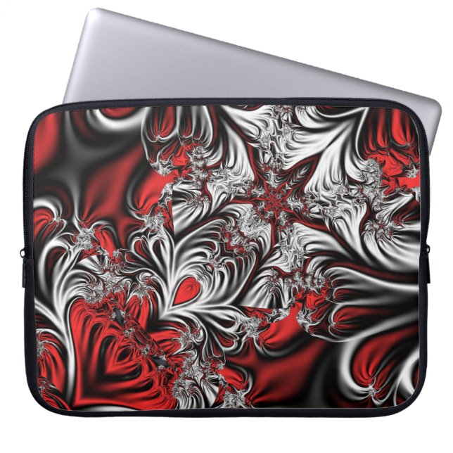 Housse Pour Ordinateur Portable motif fractal (Devant)
