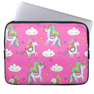 Housse Pour Ordinateur Portable Motif Funny Unicorn mignonne