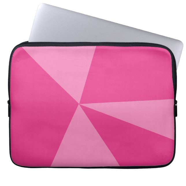 Housse Pour Ordinateur Portable Motif géométrique de triangles (Devant)
