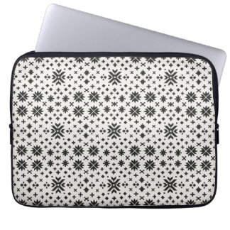 Housse Pour Ordinateur Portable Motif géométrique folk minimal sans couture