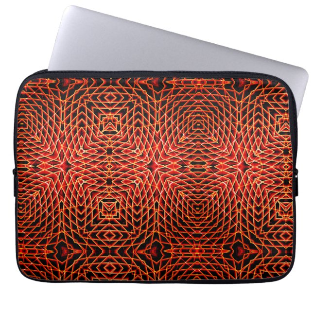 Housse Pour Ordinateur Portable Motif géométrique linéaire (Devant)
