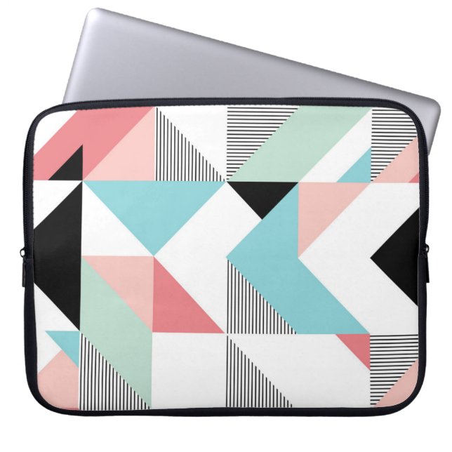 Housse Pour Ordinateur Portable Motif géométrique moderne (Devant)