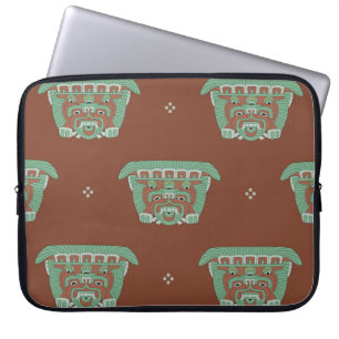 Housse Pour Ordinateur Portable Motif géométrique sans couture avec motifs tribaux