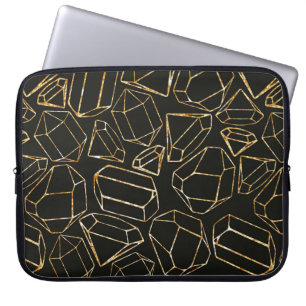 Housse Pour Ordinateur Portable Motif géométrique sans couture dans le style rétro