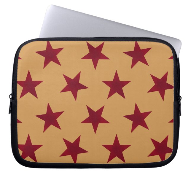 Housse Pour Ordinateur Portable Motif Golden Stars 13 (Devant)