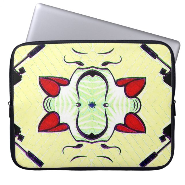 Housse Pour Ordinateur Portable Motif Graffiti (Devant)