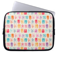 Motif grunge de dent