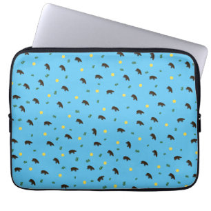 Housse Pour Ordinateur Portable Motif Hippopotame
