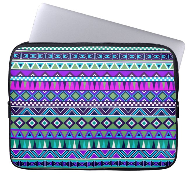 Housse Pour Ordinateur Portable Motif inspiré par Aztèque (Devant)