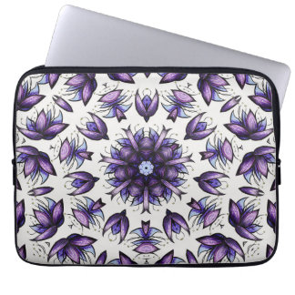 Housse Pour Ordinateur Portable Motif kaléidoscopique Abstrait Mandala