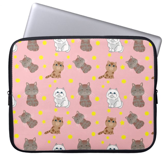 Housse Pour Ordinateur Portable motif kitten (Devant)