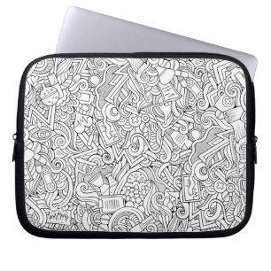 Housse Pour Ordinateur Portable Motif Médicale de B&W