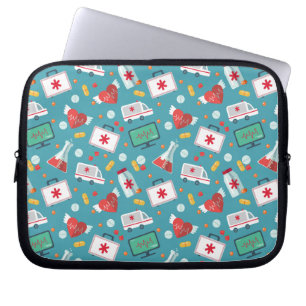 Housse Pour Ordinateur Portable Motif Médicale d'icône