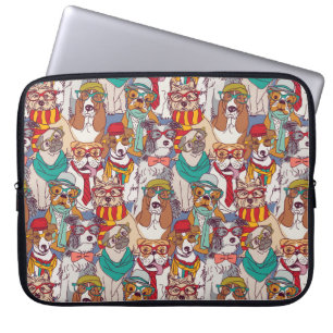 Housse Pour Ordinateur Portable Motif mignon de mode de chiot