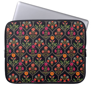 Housse Pour Ordinateur Portable Motif mughal Kani Look ornement motif multi-colo
