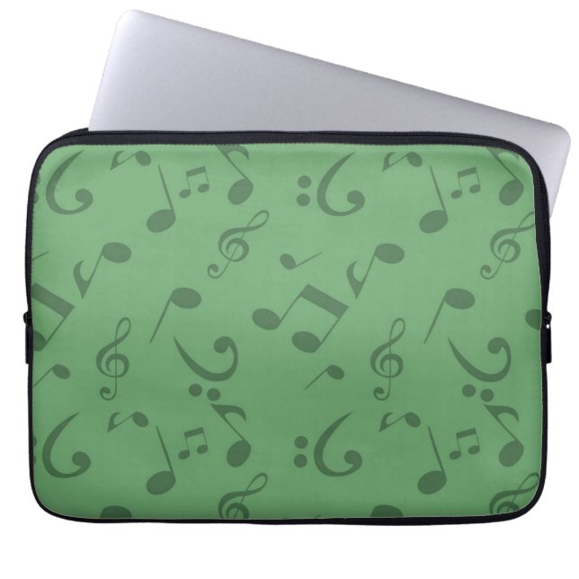 Housse Pour Ordinateur Portable Motif musical (Devant)