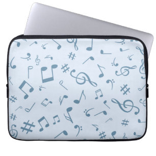 Housse Pour Ordinateur Portable Motif musical