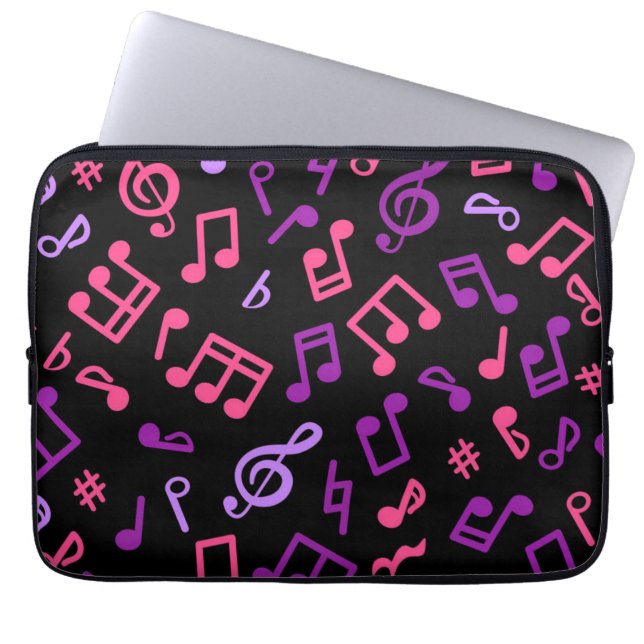 Housse Pour Ordinateur Portable Motif musical (Devant)