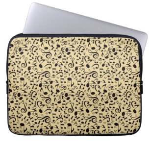 Housse Pour Ordinateur Portable Motif musical