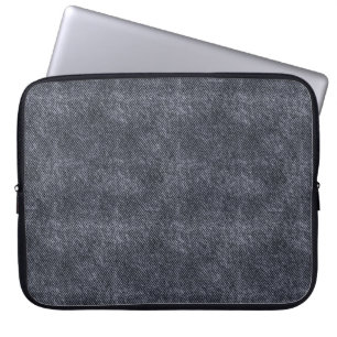 Housse Pour Ordinateur Portable Motif noir Denim