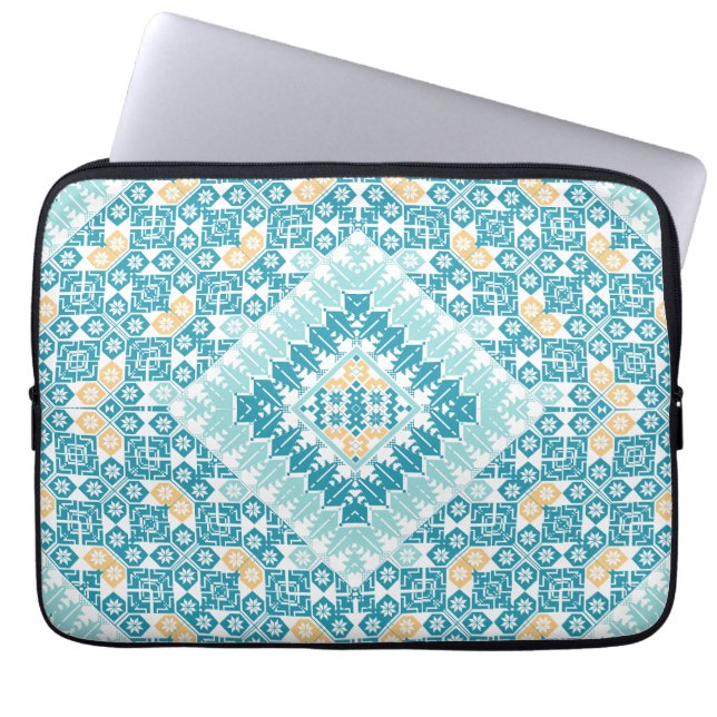 Housse Pour Ordinateur Portable Motif palestinien Broderie Design imprimé (Devant)