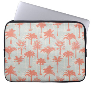 Housse Pour Ordinateur Portable Motif Pastel Palm Tree