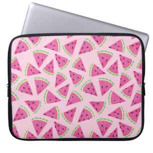 Housse Pour Ordinateur Portable Motif pastèque rose