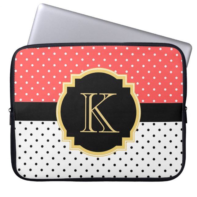 Housse Pour Ordinateur Portable Motif point (Devant)
