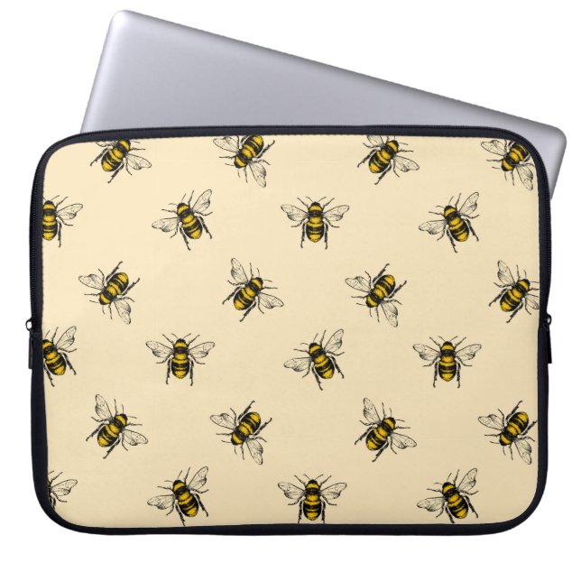 Housse Pour Ordinateur Portable Motif Queen Bee (Devant)