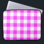 Housse Pour Ordinateur Portable Motif rose et blanc En vichy<br><div class="desc">Les carrés roses foncés, roses et blancs forment un plaid de buffle audacieux. La motif en vichy rose et blanc a été numériquement à partir de zéro. Le blanc est transparent, donc vous pouvez le changer si vous voulez. Il suffit de cliquer sur le bouton "Customiser", puis de sélectionner une...</div>