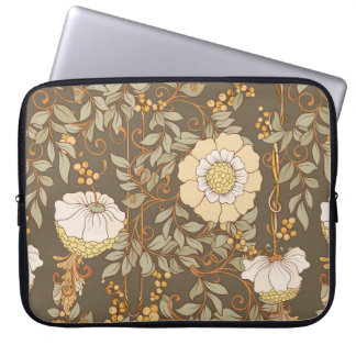 Housse Pour Ordinateur Portable Motif sans couture, arrière - plan avec parquet dé