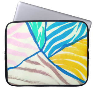 Housse Pour Ordinateur Portable Motif sans couture avec touches et verrous vintage