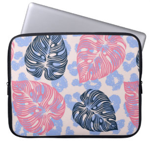 Housse Pour Ordinateur Portable Motif sans couture dans la jungle sauvage, arrière