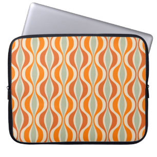 Housse Pour Ordinateur Portable Motif sans couture rétro des les années 50 et des