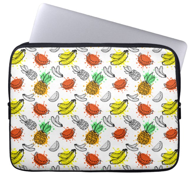 Housse Pour Ordinateur Portable Motif sans couture Vector Graphic (Devant)