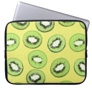 Housse Pour Ordinateur Portable Motif sans soudure aux fruits Kiwi, arrière - plan