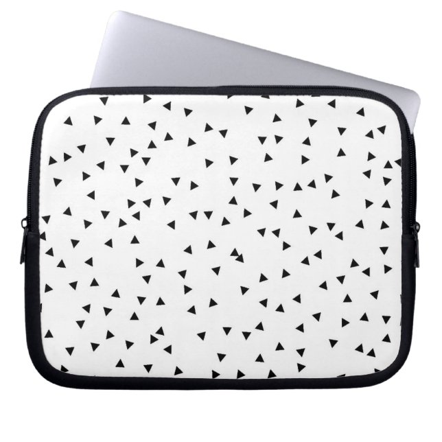 Housse Pour Ordinateur Portable Motif scandinave de triangle de style (Devant)