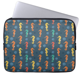 Housse Pour Ordinateur Portable Motif Seahorse