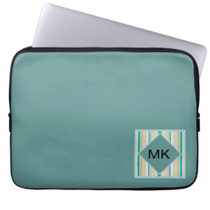 Housse Pour Ordinateur Portable Motif Seashore Stripes