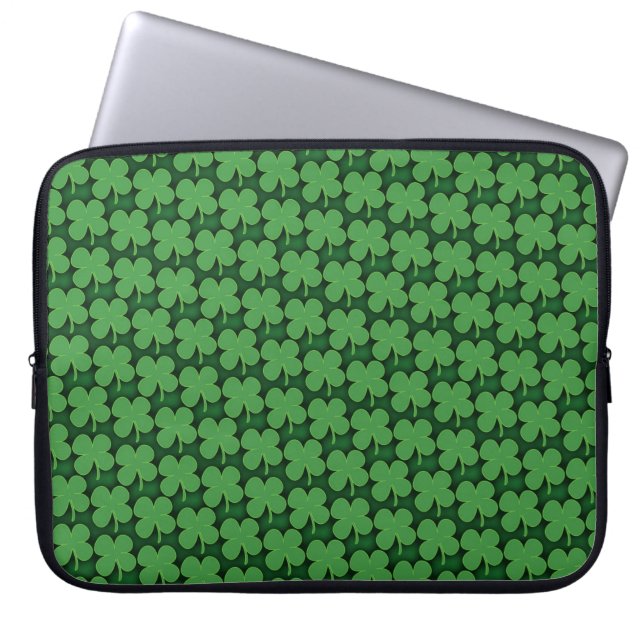 Housse Pour Ordinateur Portable Motif shamrock (Devant)