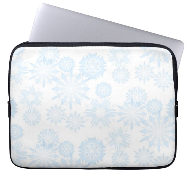 Housse Pour Ordinateur Portable Motif Snowflake (Devant)