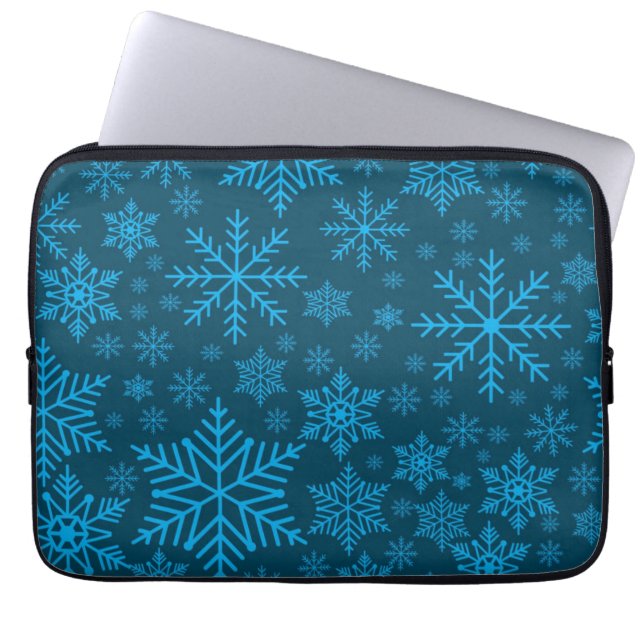 Housse Pour Ordinateur Portable Motif Snowflake (Devant)