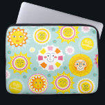 Housse Pour Ordinateur Portable Motif soleil mignon<br><div class="desc">Une jolie manche pour ordinateur portable motif soleil</div>