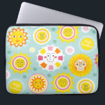 Housse Pour Ordinateur Portable Motif soleil mignon<br><div class="desc">Une jolie manche pour ordinateur portable motif soleil</div>