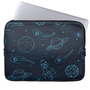 Housse Pour Ordinateur Portable Motif spatial