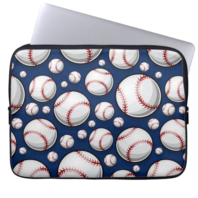 Housse Pour Ordinateur Portable Motif sportif de baseball (Devant)