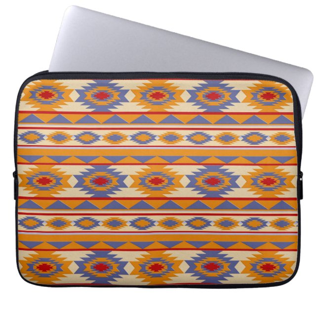 Housse Pour Ordinateur Portable Motif tribal du Sud-Ouest (Devant)