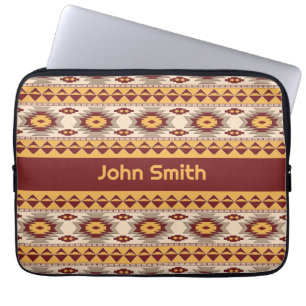Housse Pour Ordinateur Portable Motif tribal du Sud-Ouest