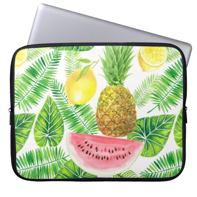 Housse Pour Ordinateur Portable Motif tropical (Devant)