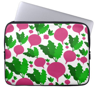 Housse Pour Ordinateur Portable Motif végétal Radish